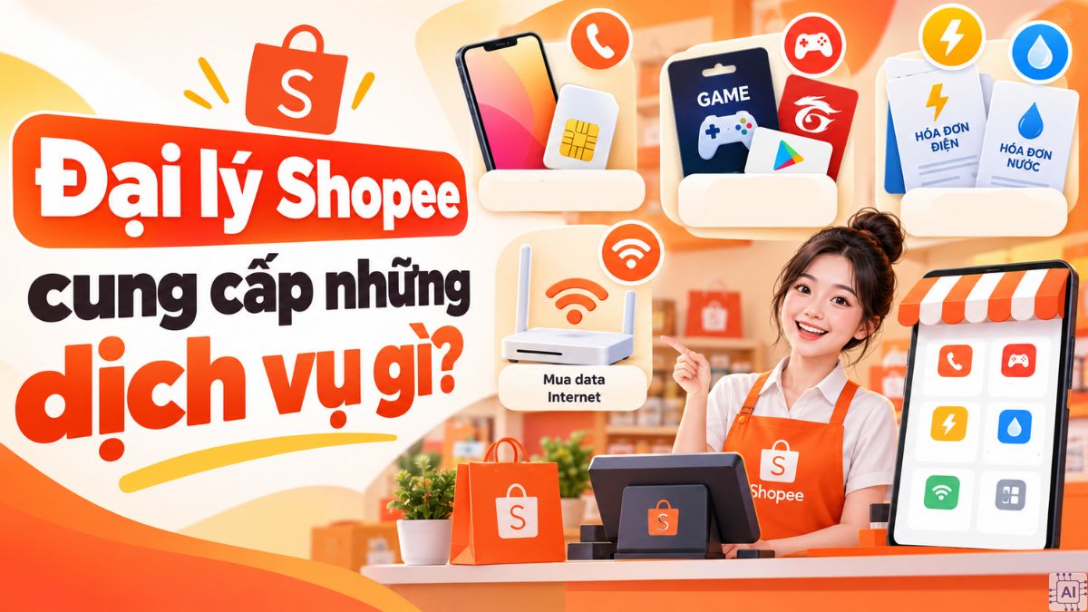 Đại lý Shopee cung cấp những dịch vụ gì?