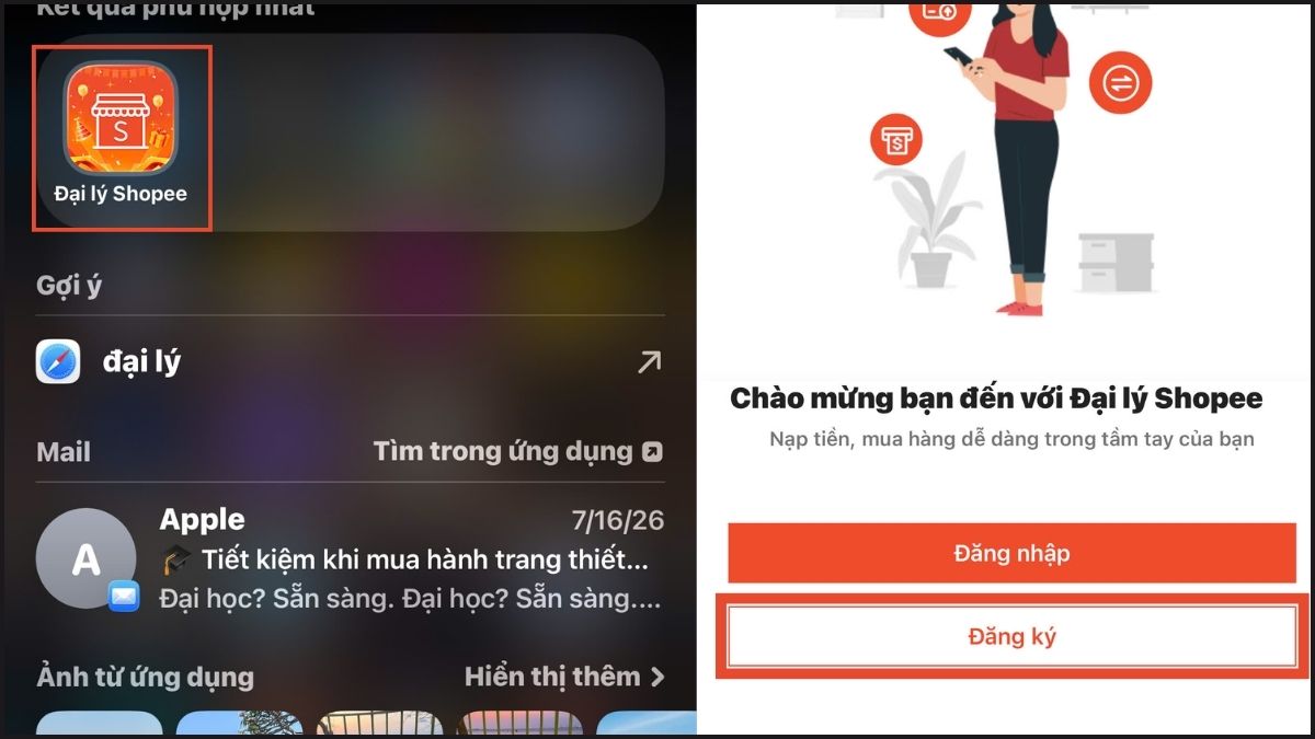 Hướng dẫn đăng ký Đại lý Shopee chi tiết từ A–Z - bước 1