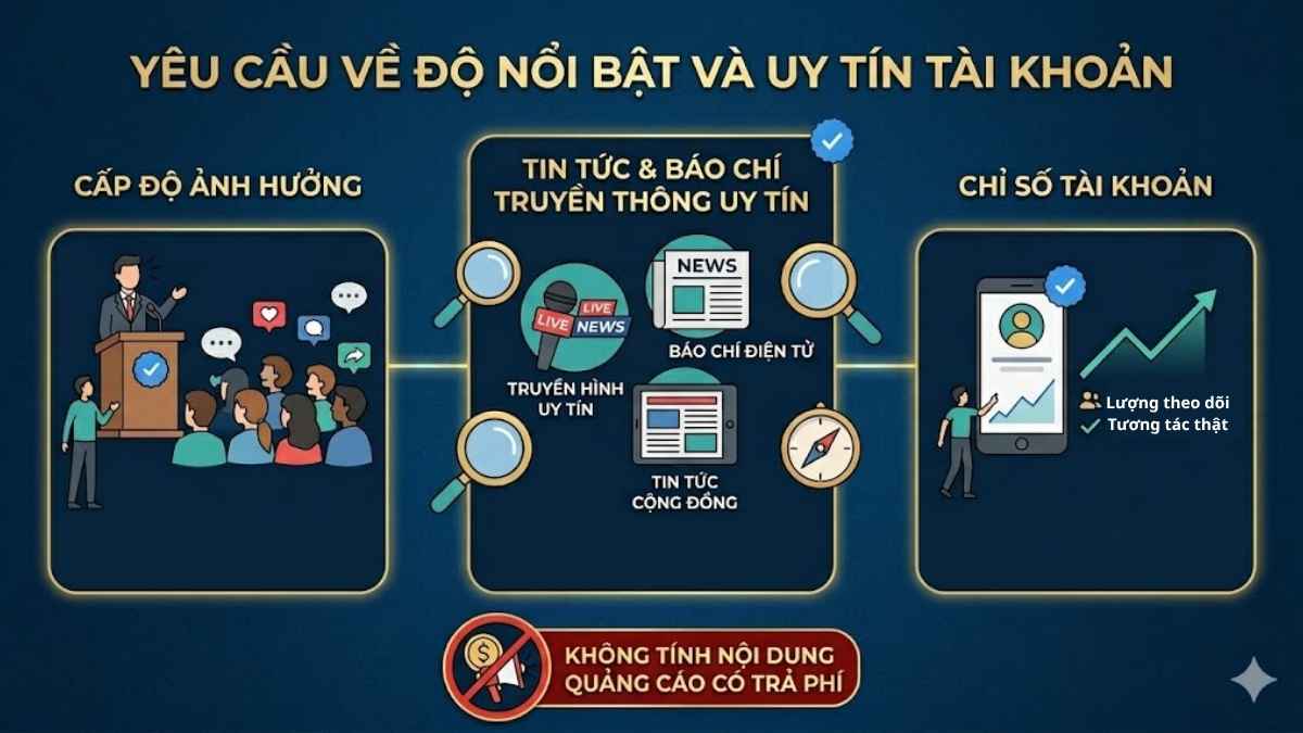 Điều kiện để được cấp dấu tích xanh Instagram
