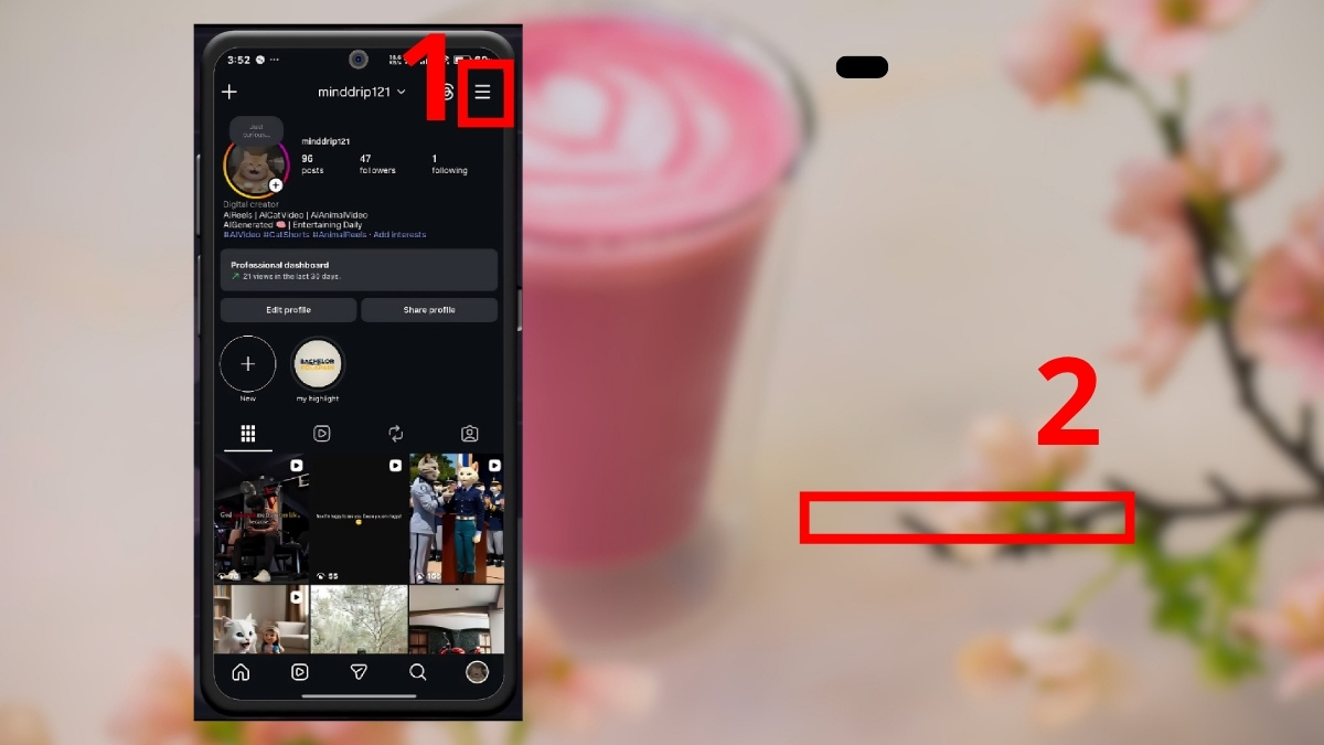 Đăng ký tích xanh Instagram qua Meta Verified - bước 1