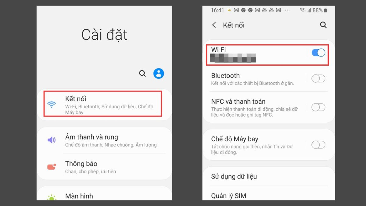 Cách sửa lỗi đăng nhập game bằng Facebook bằng cách đổi DNS - bước 1