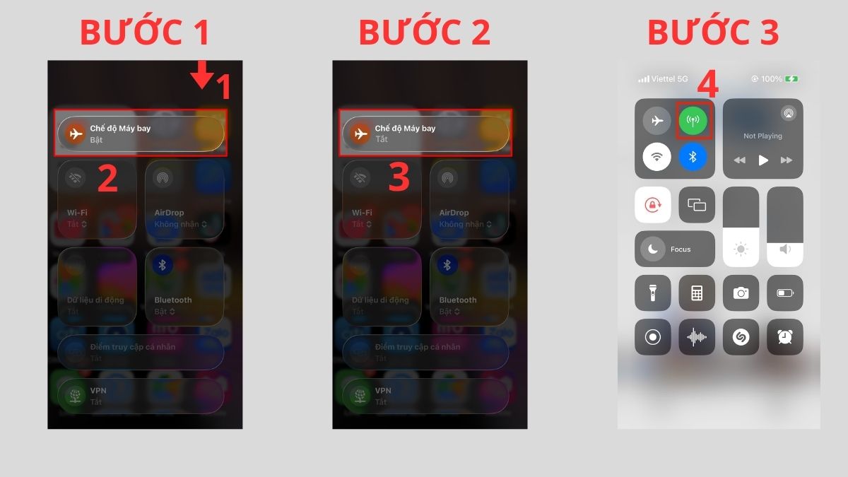 Cách khắc phục lỗi đăng nhập TikTok bằng Facebook không được - khởi động lại kết nối mạng