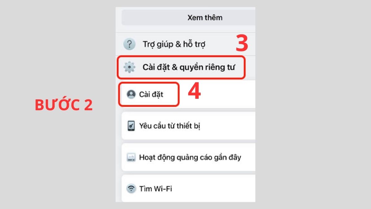 Cách khắc phục lỗi đăng nhập TikTok bằng Facebook không được - xóa bộ nhớ đệm facebook - bước 2