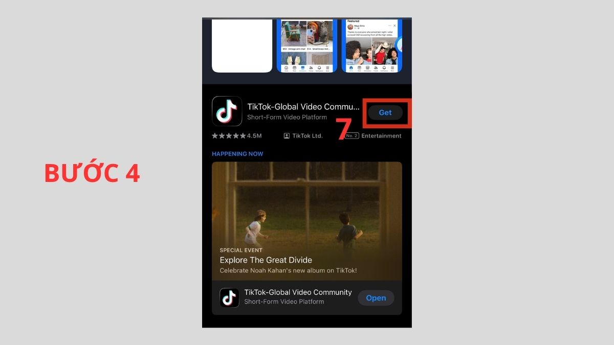 Cách khắc phục lỗi đăng nhập TikTok bằng Facebook không được - gỡ cài đặt và cài lại ứng dụng tiktok - bước 4
