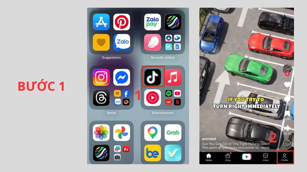 Cách khắc phục lỗi đăng nhập TikTok bằng Facebook không được - xóa bộ nhớ đệm tiktok - bước 1