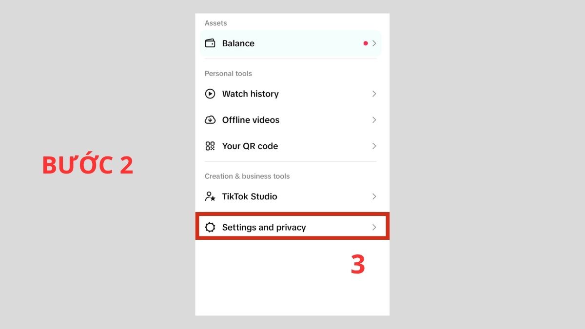 Cách khắc phục lỗi đăng nhập TikTok bằng Facebook không được - xóa bộ nhớ đệm tiktok - bước 2