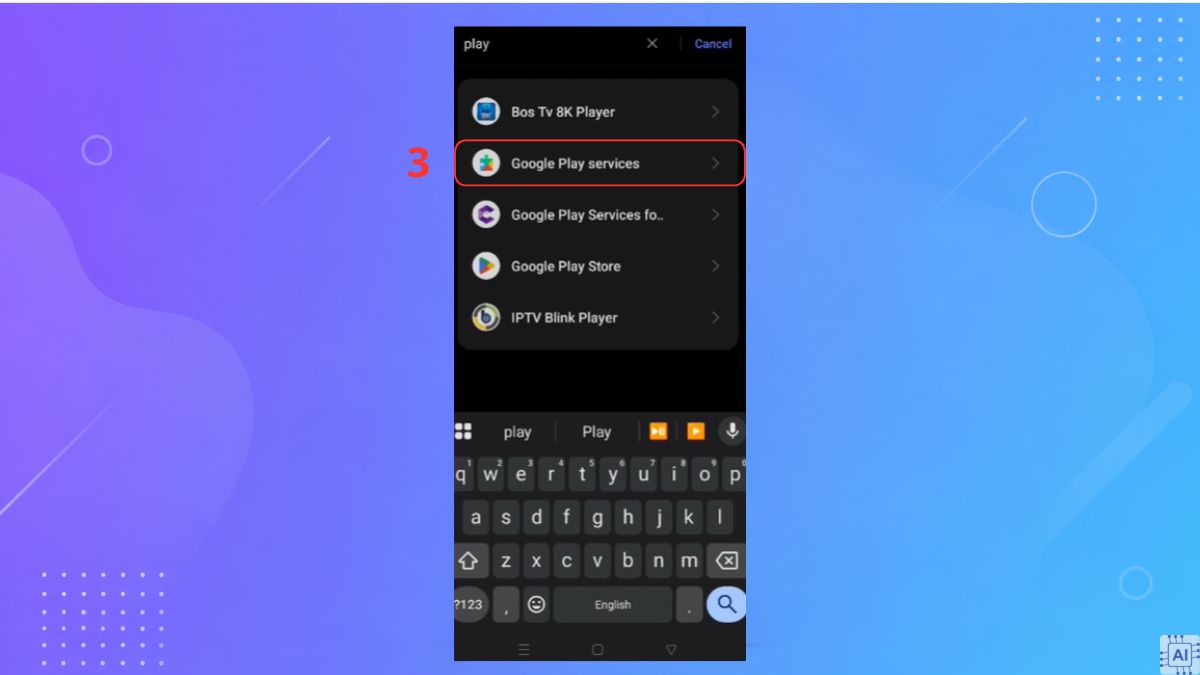 Cách vô hiệu hóa dịch vụ Google Play - bước 2