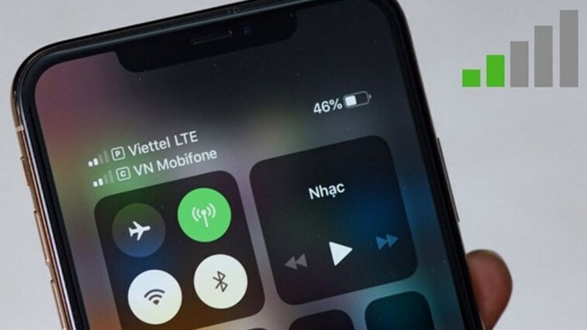 Cách khắc phục điện thoại không nghe được loa trong - kiểm tra mạng và sóng