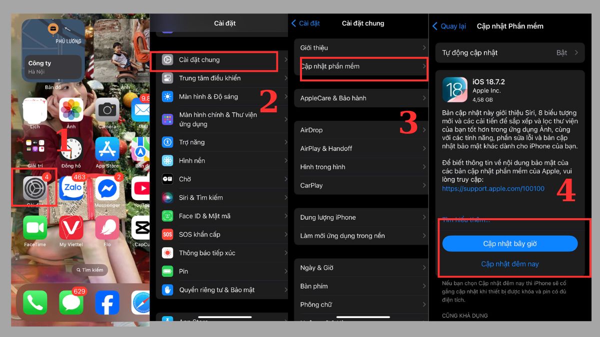 Cách khắc phục điện thoại không nghe được loa trong - cập nhật phần mềm
