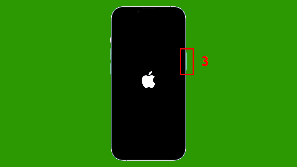 Cách khắc phục điện thoại nhận SIM nhưng không có dịch vụ - khởi động lại thiết bị - bước 3