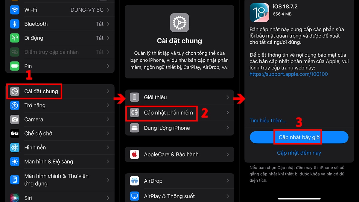 Cách khắc phục điện thoại nhận SIM nhưng không có dịch vụ - nâng cấp hệ điều hành