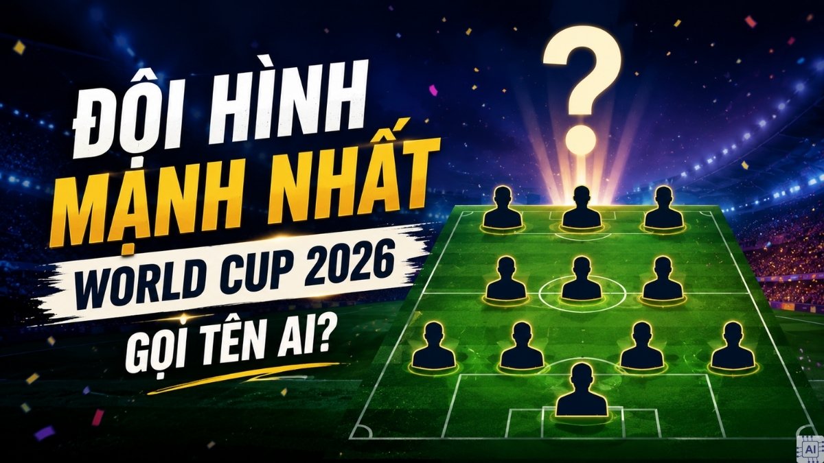 Đội hình mạnh nhất World Cup 2026 theo chuyên gia