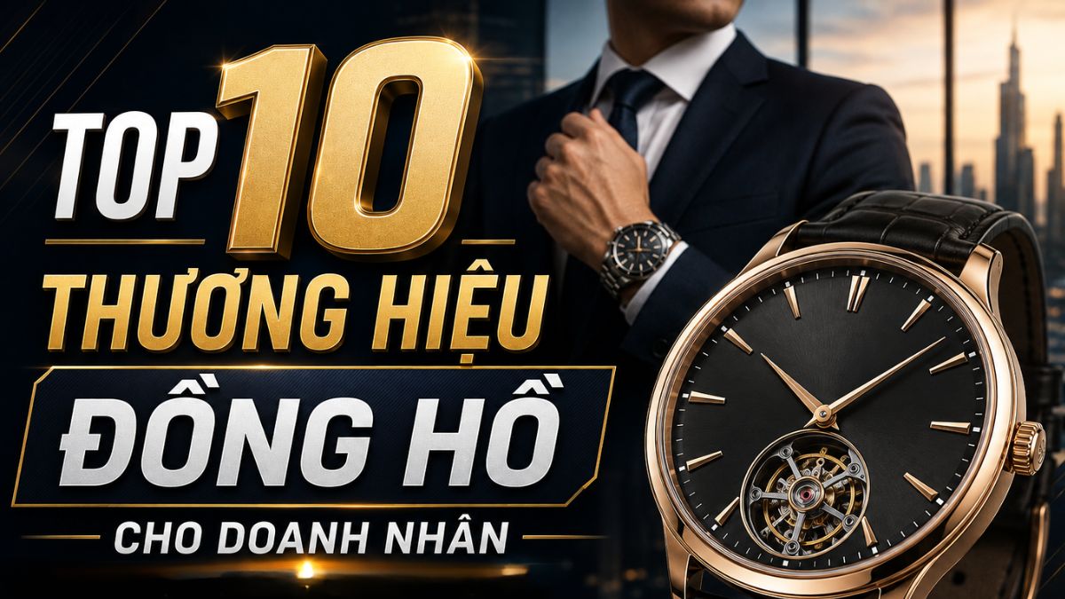 TOP 10 Thương hiệu đồng hồ cho doanh nhân đẳng cấp