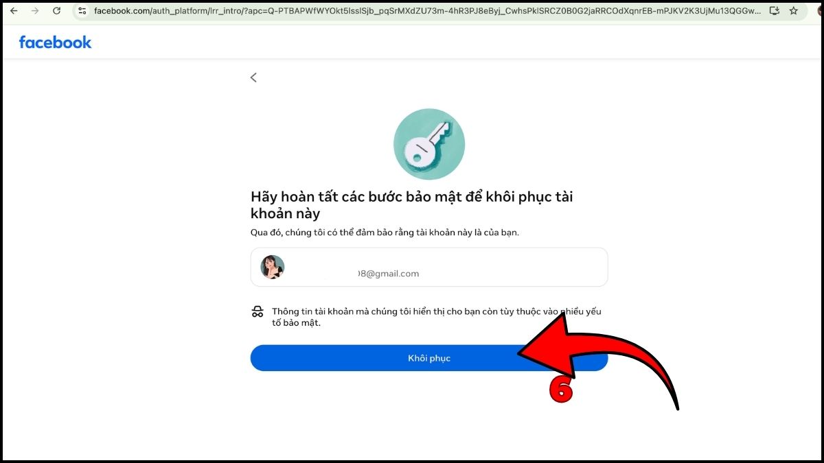 Cách lấy lại tài khoản Facebook bị hack và không đăng nhập được đã thay đổi email và SĐT - bước 4