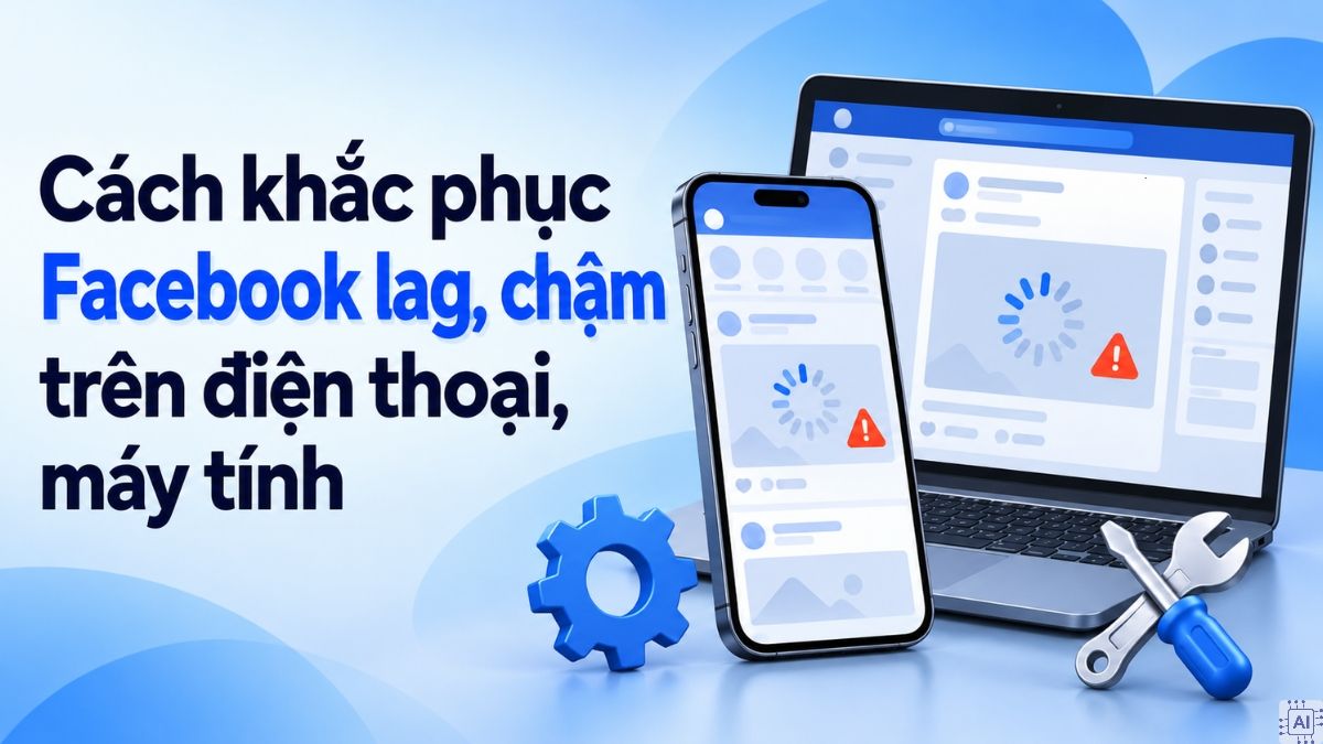 Cách khắc phục Facebook lag, chậm trên điện thoại, máy tính