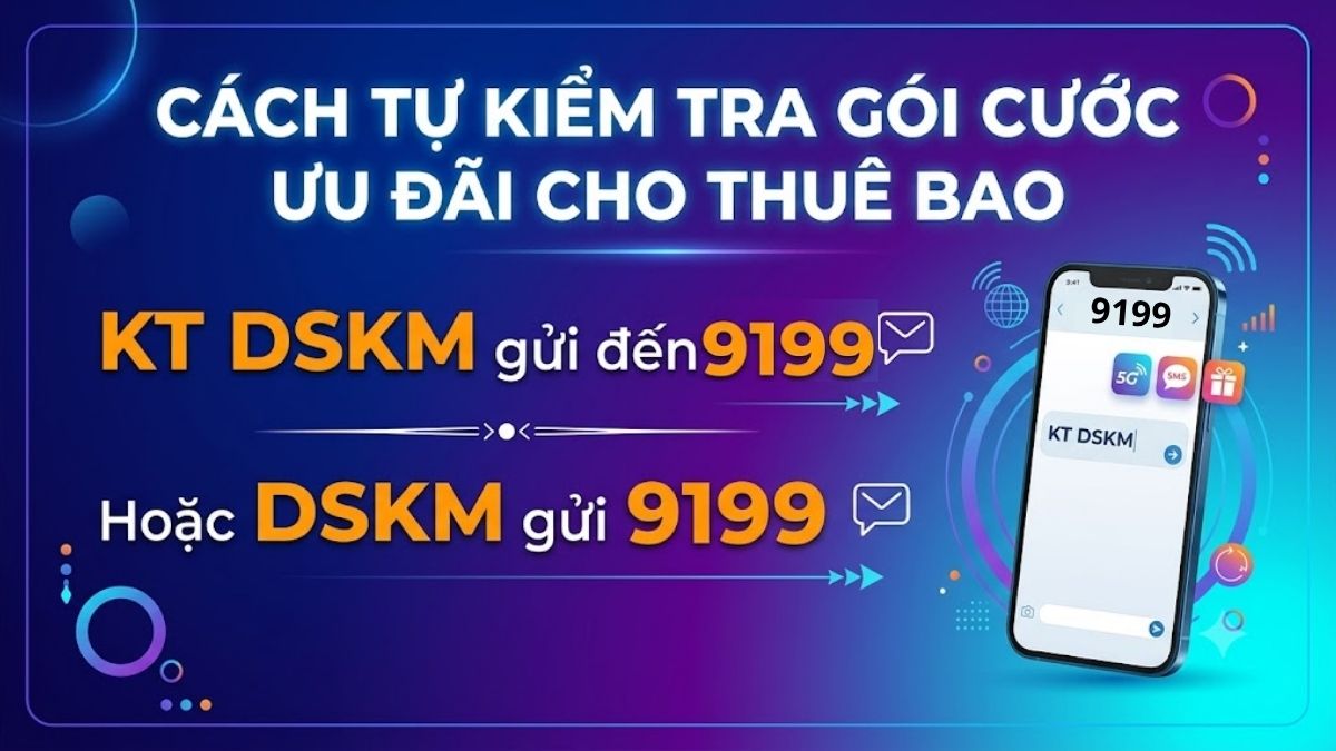 Cách tự kiểm tra gói cước ưu đãi cho thuê bao fd60 mobifone