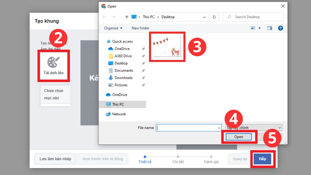 Cách tạo khung Avatar với tính năng Frame Studio trên Facebook - bước 2