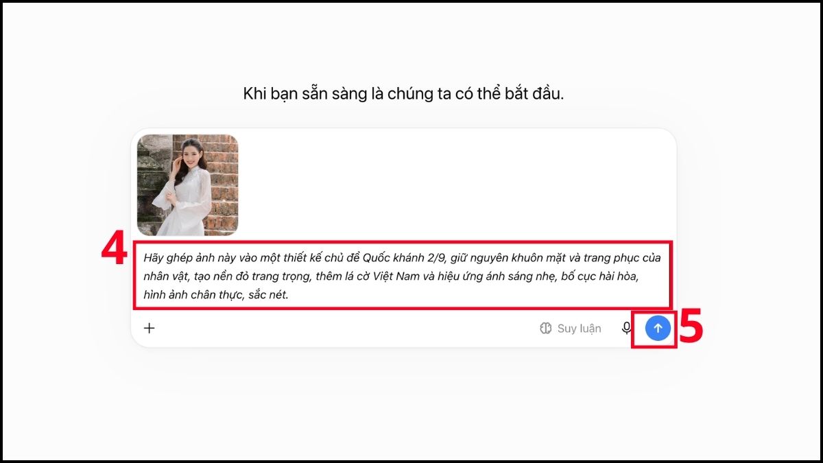 Thiết kế ảnh 2/9 bằng AI - bước 4,5