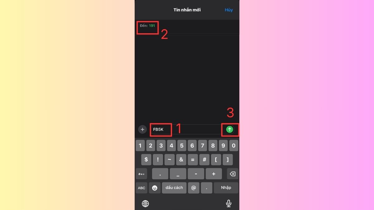 Cách đăng ký 4G Viettel 5k 1 ngày với gói cước FB5K