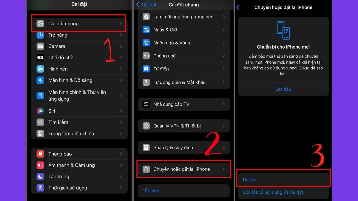 Cách khắc phục gọi Messenger không có tiếng trên iPhone - khôi phục cài đặt mạng hoặc reset cài đặt âm thanh