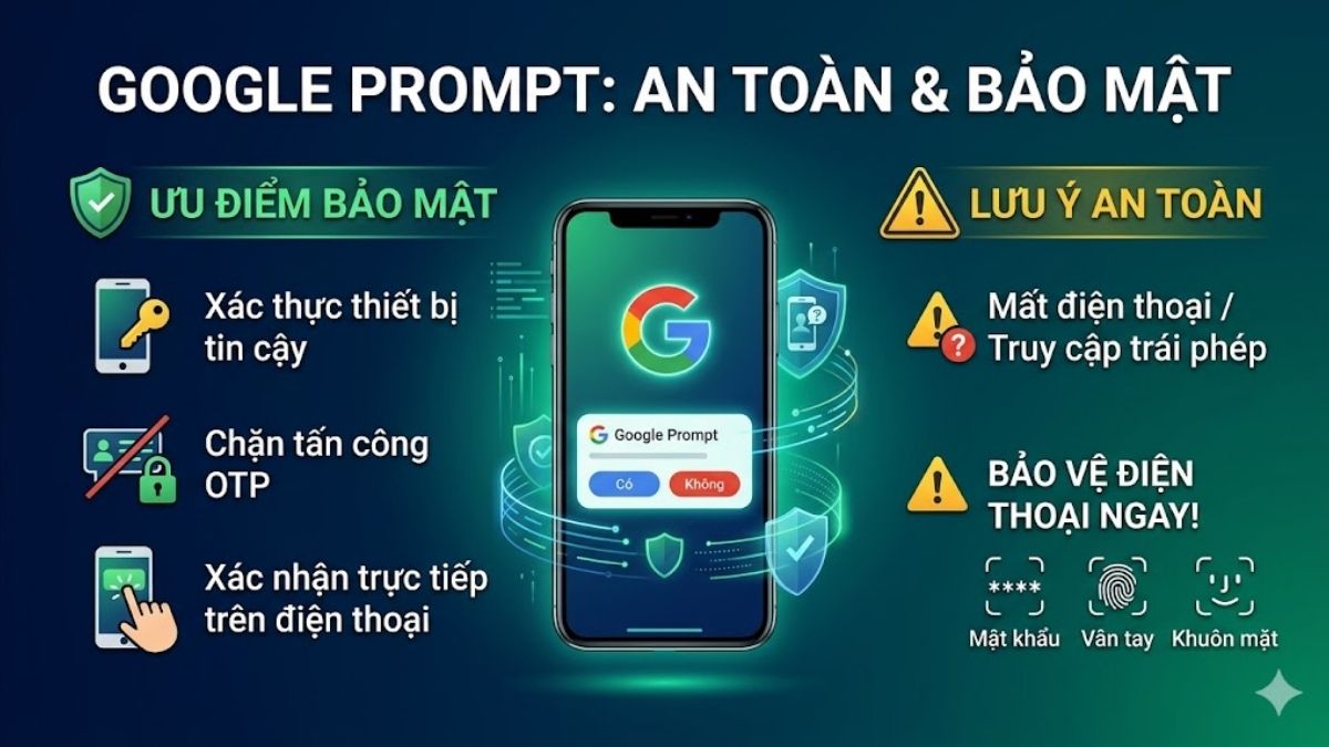 Google Prompt có an toàn không?