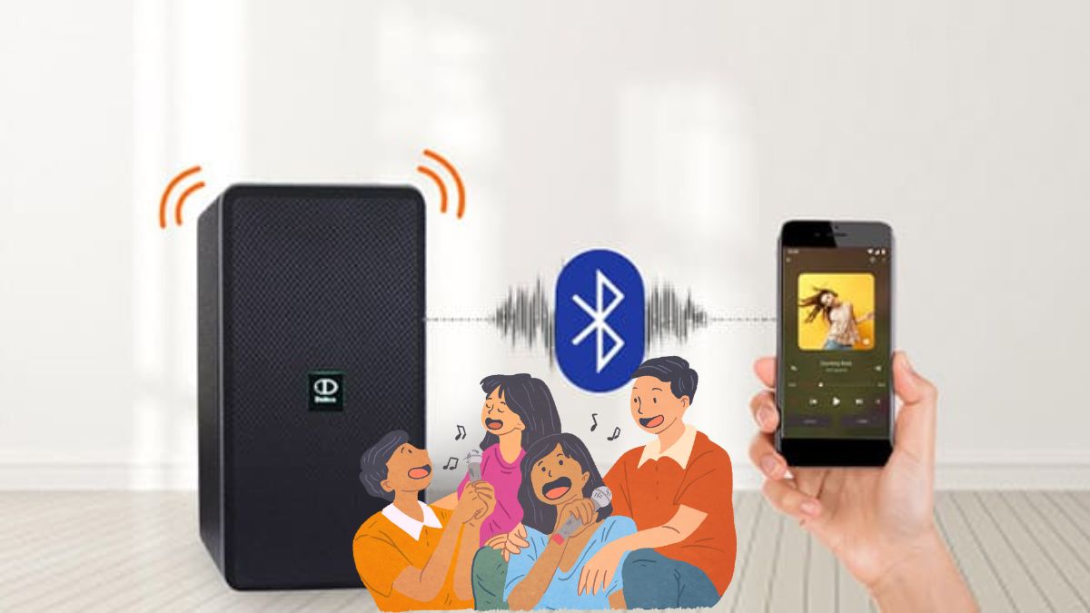 Cách hát karaoke bằng điện thoại và loa Bluetooth đơn giản