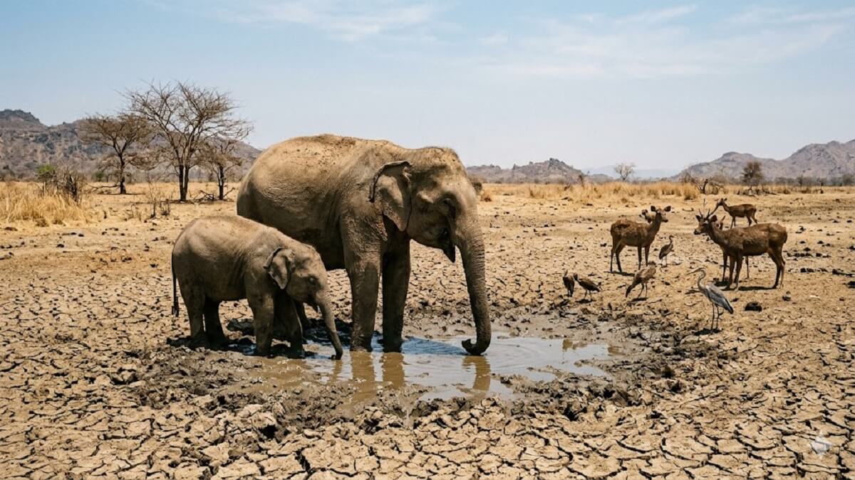 Hình ảnh hạn hán và sa mạc hóa - 7