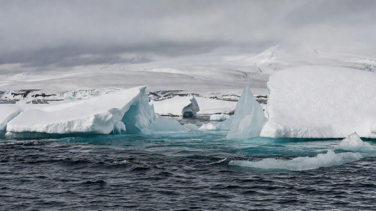 Hình ảnh băng tan ở Nam cực - 1