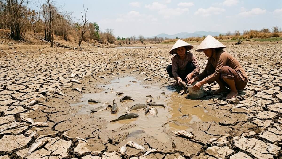 Hình ảnh hạn hán và sa mạc hóa - 9