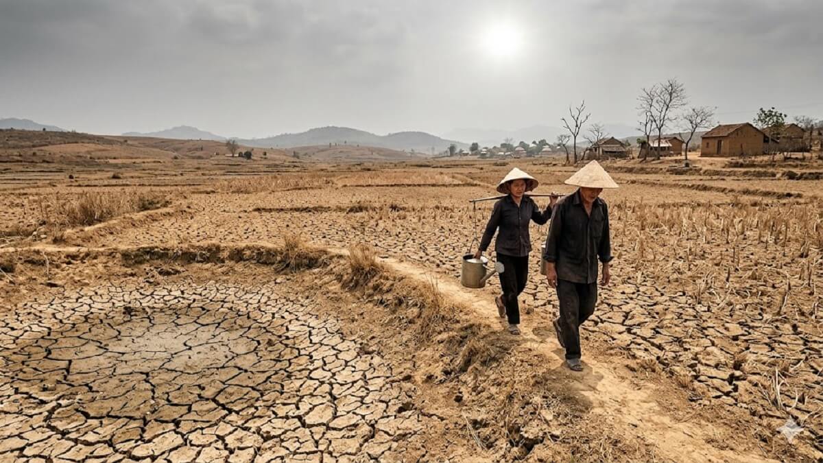 Hình ảnh hạn hán và sa mạc hóa - 10