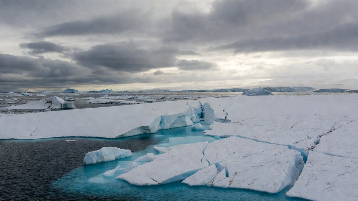 Hình ảnh băng tan ở Nam cực - 2