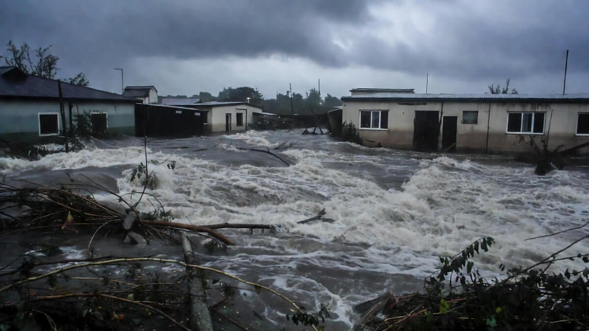 Hình ảnh lũ lụt và nước biển dâng - 3