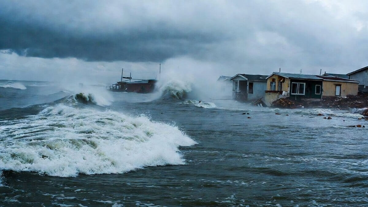 Hình ảnh lũ lụt và nước biển dâng - 8