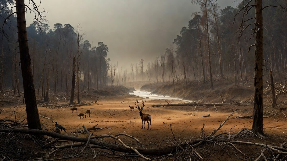 Hình ảnh động vật bị ảnh hưởng do biến đổi khí hậu - 1