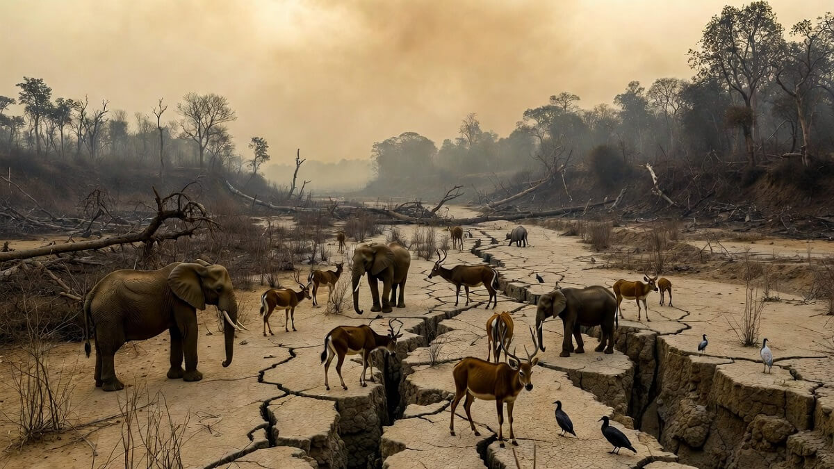 Hình ảnh động vật bị ảnh hưởng do biến đổi khí hậu - 2