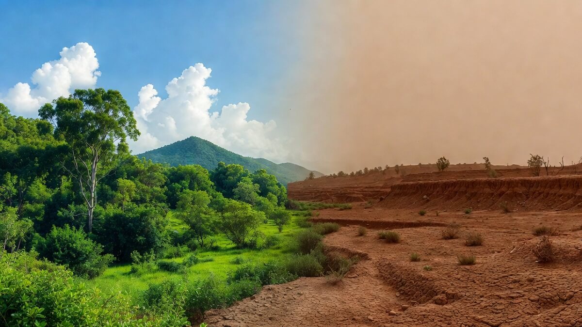 Hình ảnh trước và sau biến đổi khí hậu - 2