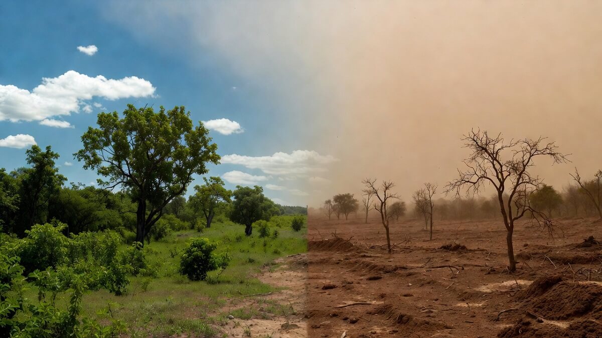 Hình ảnh trước và sau biến đổi khí hậu - 4