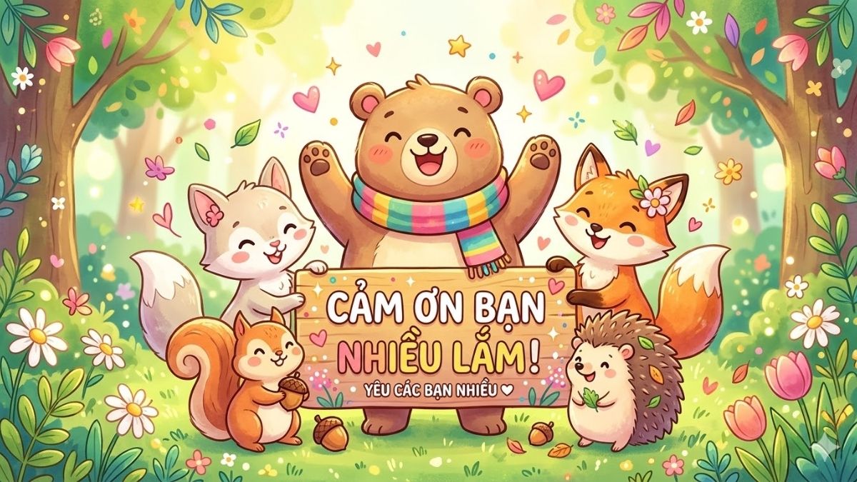 Hình ảnh cảm ơn dễ thương - 1