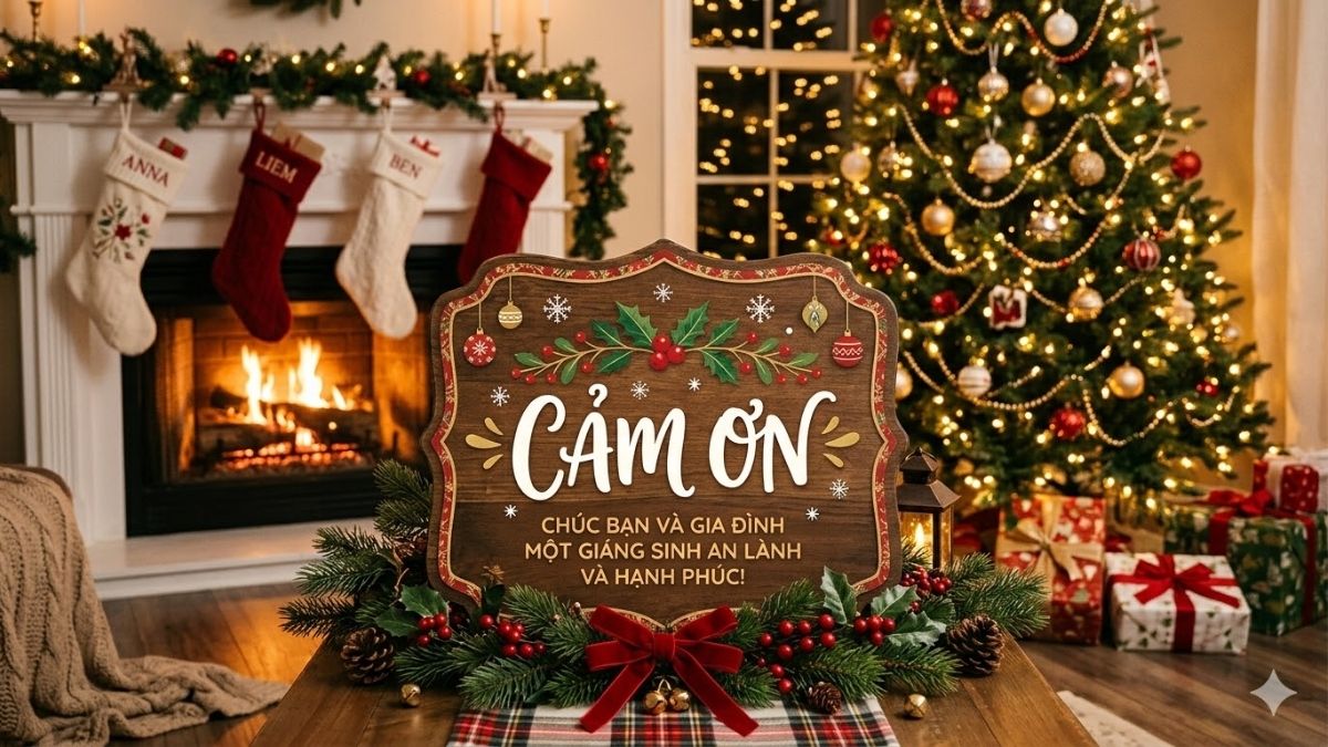 Hình ảnh cảm ơn dịp Giáng sinh - 2