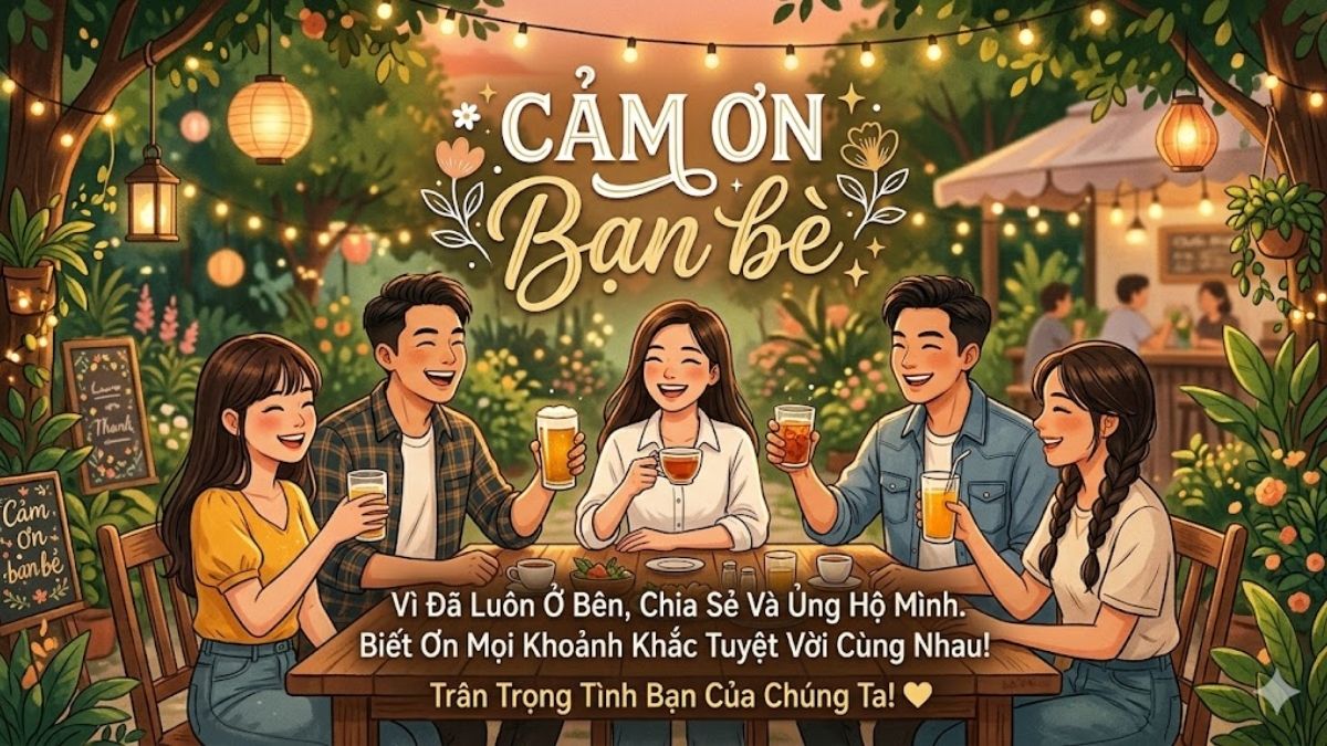 Hình ảnh cảm ơn đến bạn bè - 5