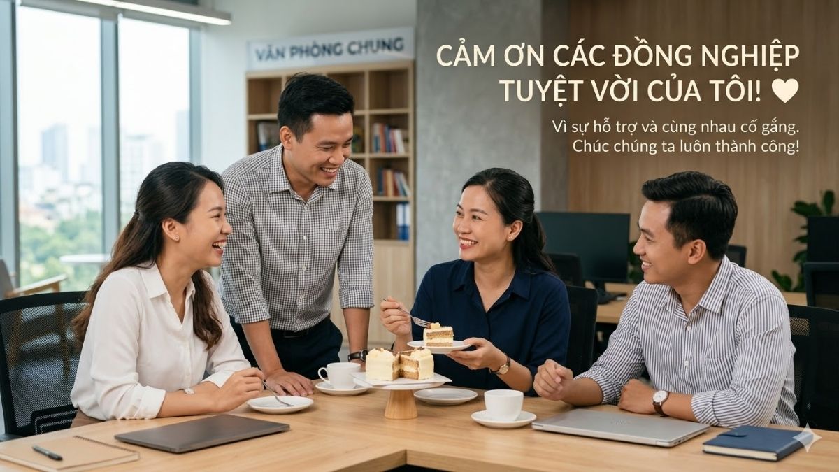 Hình ảnh cảm ơn đến đồng nghiệp - 1