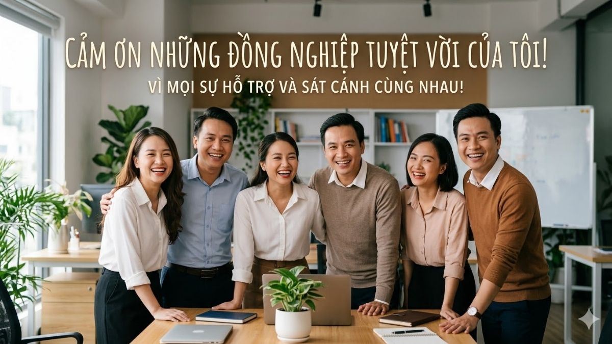 Hình ảnh cảm ơn đến đồng nghiệp - 2