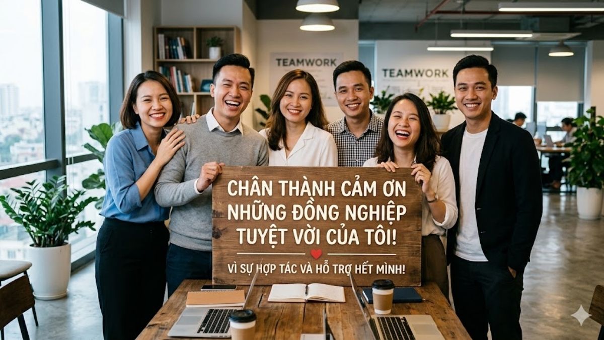 Hình ảnh cảm ơn đến đồng nghiệp - 4