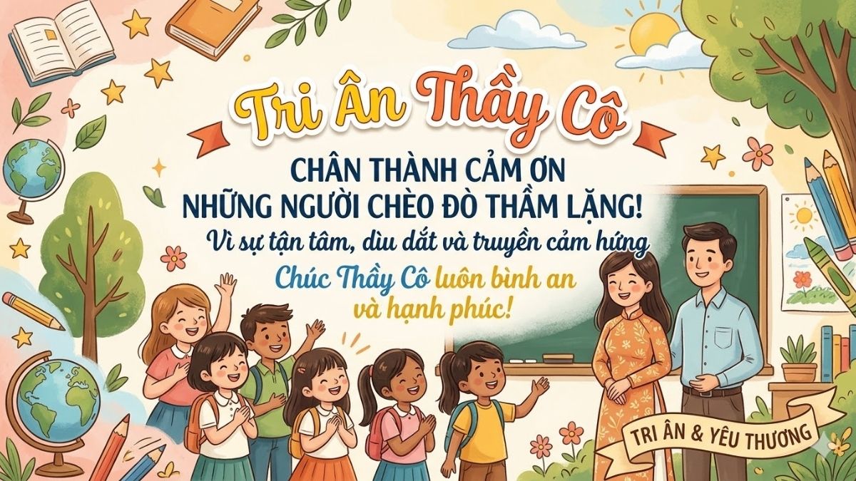 Hình ảnh cảm ơn đến thầy cô - 4