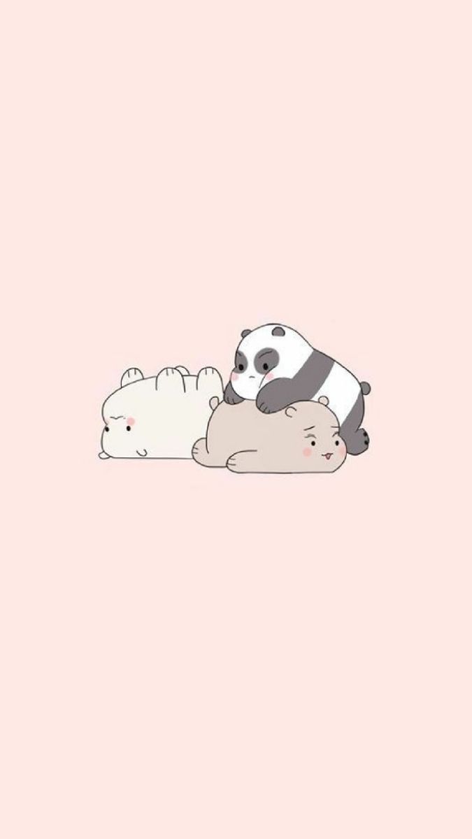 Hình nền gấu cute chibi tinh nghịch - 3
