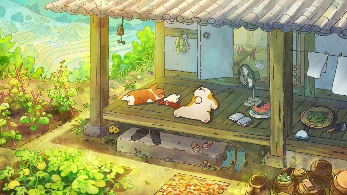 Hình nền con vật cute anime cho máy tính Full HD - 6