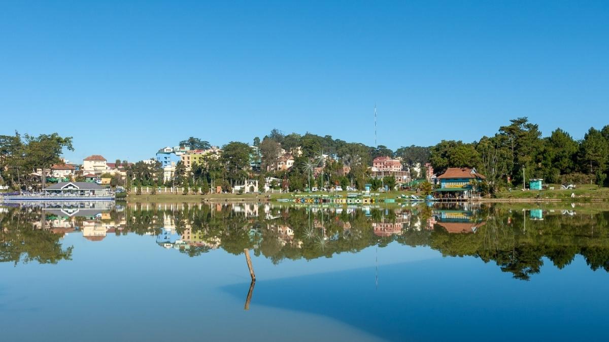 Bộ sưu tập hình ảnh phong cảnh Đà Lạt đẹp -  hình ảnh hồ xuân hương - 1