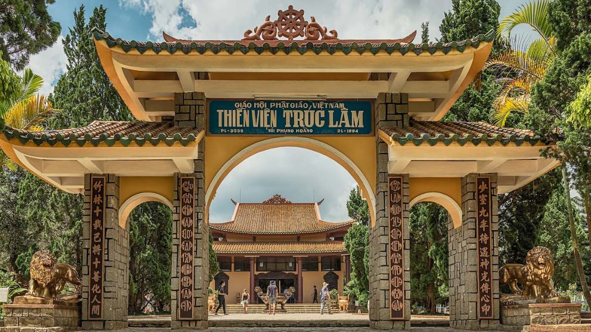 hình ảnh đà lạt đẹp nhất về Thiền viện Trúc Lâm - 1