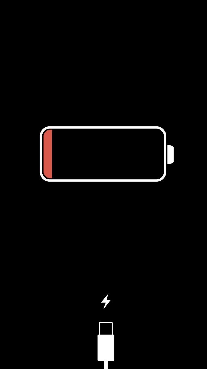 Hình ảnh hết pin điện thoại 4K, HD - 1