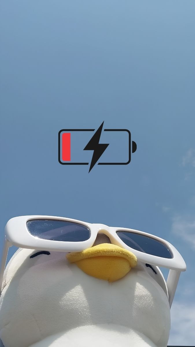 Ảnh hết pin iPhone - 1